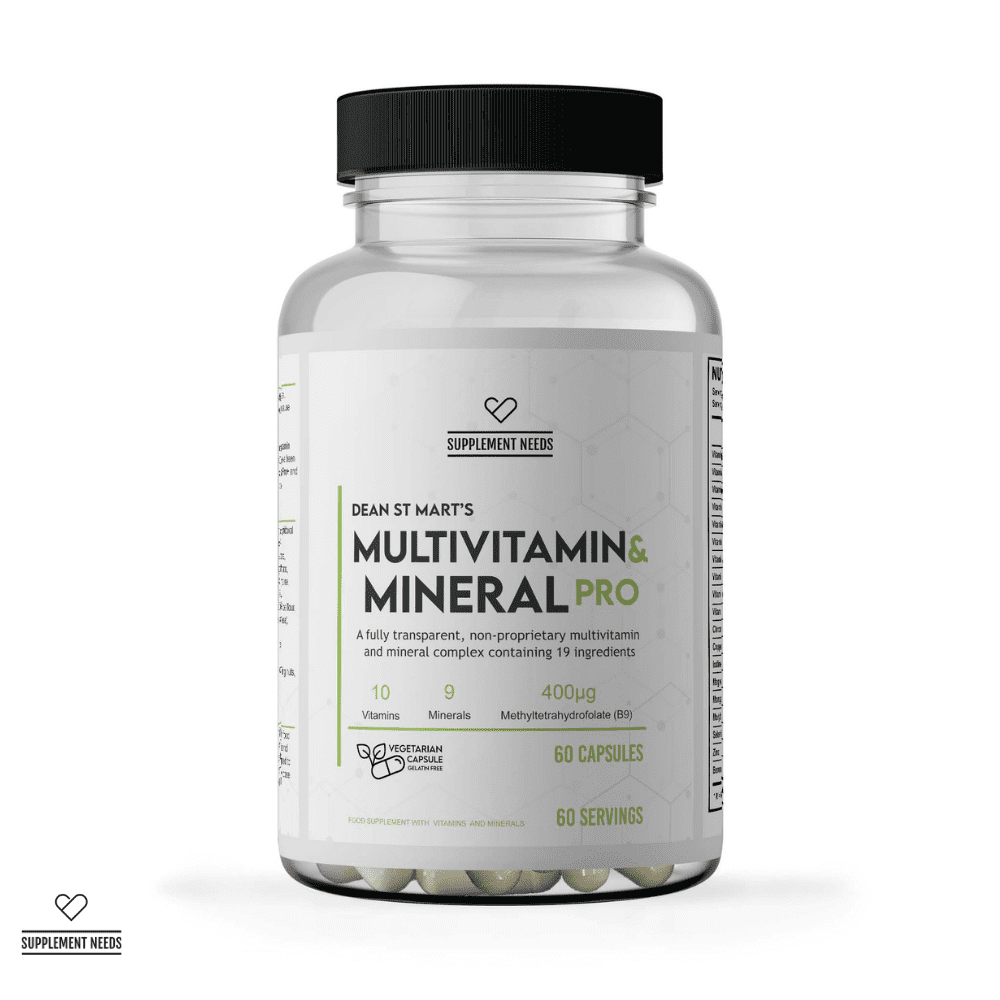 Supplement Needs Multi Vitamin & Mineral Pro